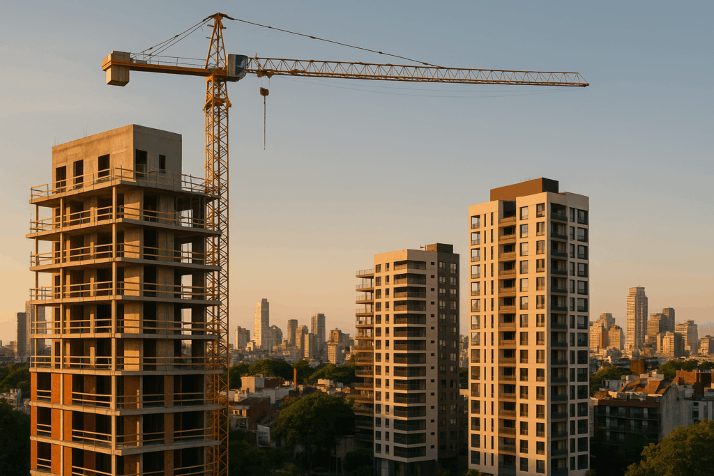Edificios en construcción